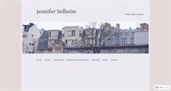 Desktop Screenshot of jennifersolheim.com